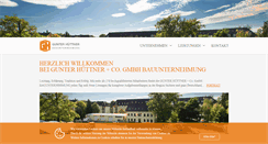 Desktop Screenshot of huettner.com